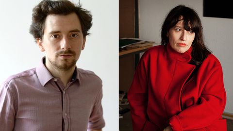 Eli Corti�as (foto de Yana Wernicke-Artbelin)  y Johann Lurf (foto de Filmmuseum)