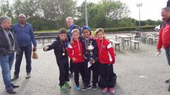 Lucas Noubi, tras ganar un campeonato con un equipo de la base del Mouscron belga