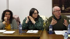 Concejales del PSOE de Vilanova en un pleno