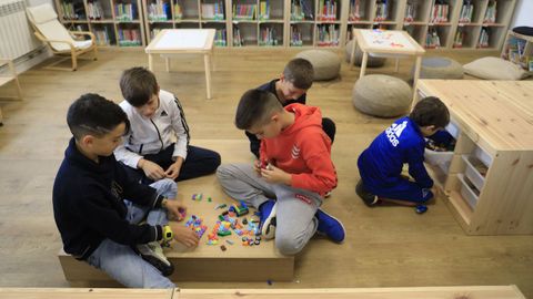 Vuelta al cole en el colegio Mestre Rodrguez Xixirei de Santiago