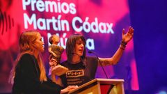 Bala, recogiendo su premio