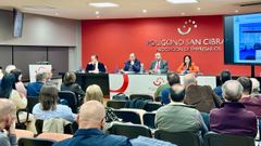 Junta�de gobierno de la CEO, en la sede del pol�gono de San Cibrao das Vi�as