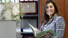 La directora de los forenses de Galicia, Noem� Morte, el jueves en el Imelga de Santiago. 