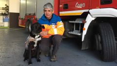 Un exbombero brit�nico llega a Santiago en su periplo a favor del medio ambiente