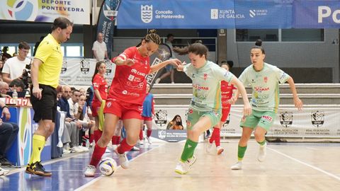 Final de la Copa Galicia 2026 entre Poio Pescamar y Castro Bloques Cando disputada en Pontevedra