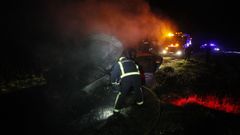 Los estafadores del caso del Porsche de Monforte quemaron uno de los coches en los que huyeron tras cometer uno de los golpes.