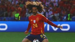 Marc Cucurella.Marc Cucurella con Espa�a