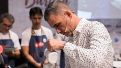 Jose Luis durante la competici�n que le llev� a la gran final