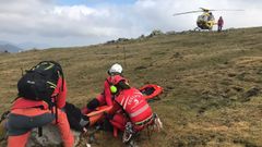 Servicios de rescate en Nava