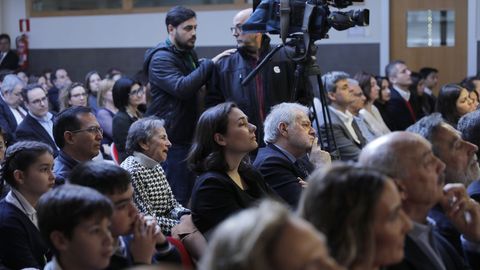 Adriana Dom�nguez, entre los invitados al acto