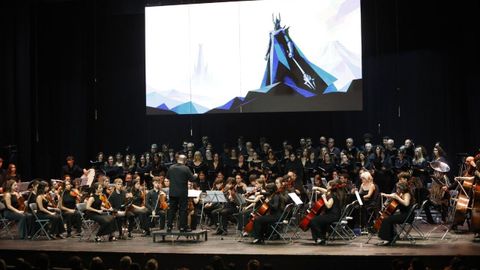 Auditorio La joven orquesta sinf�nica de Ourense que interpretar� temas de la banda sonora de El se�or de los anillos