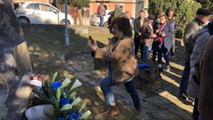 Las im�genes del homenaje a Chema Fuentes en Outes