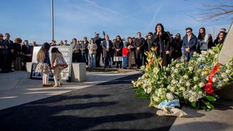 Acto de recuerdo por al cuarto aniversario del naufragio del Villa de Pitanxo
