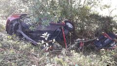 Accidente de trfico en Colunga