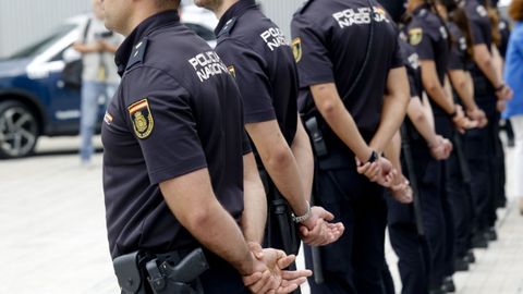 Imagen de archivo de agentes de la Policía Nacional