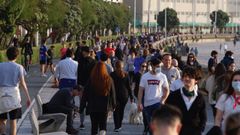 Galicia apura el primer d�a de paseos