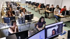 Profesores form�ndose para el primer FP internacional que se pondr� en marcha en Espa�a.