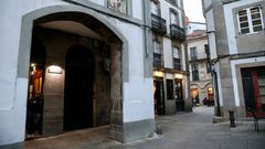 El pub Avante est� situado en el cant�n de San Bieito de Santiago