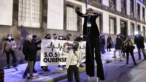 Manifestacion de SOS Ourense.