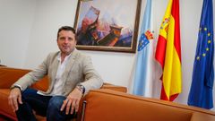 Jos� Ram�n Romero, alcalde de Boiro.