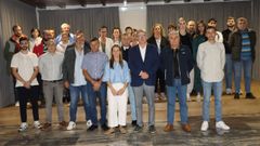 El delegado de la Xunta, con los alcaldes de Bande, Lobeira y teniente alcalde de Lobios y alumnos del taller de empleo Portas do Xur�s 2