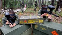 Campo de Paintball en Castroagud�n