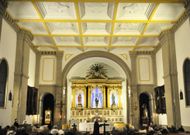 El interior del templo se ha repintado por completo, adem�s de restaurar la piedra. 