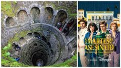 Pozo da Quinta da Regaleira, una de las localizaciones de la serie �Si es martes, es asesinato�, escrita por Carlos Vila.