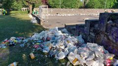 La Ascensi�n recupera la normalidad en Santiago, tambi�n en los botellones