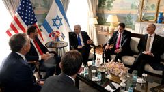 Benjamin Netanyahu, reunido con el vicepresidente J.D. Vance y con el enviado especial de Estados Unidos a Oriente Medio, Steve Witkoff, en Washington