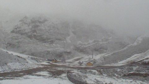 Panorámica desde la webcam de Fuentes de Invierno