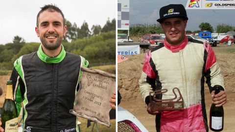 Gabriel Serrano (a la izquierda) y Beto Lorenzo (a la derecha), en fotos de archivo.