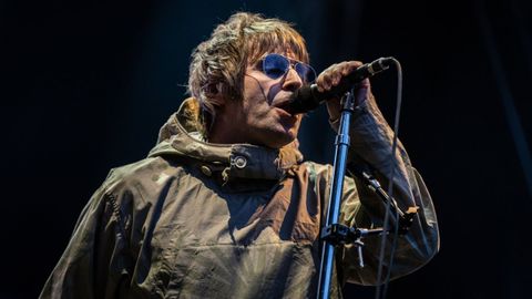  Liam Gallagher en un recital reciente en Dinamarca