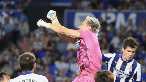 El portero Ionut Andrei Radu dej� la poter�a del Celta a cero por segunda vez.