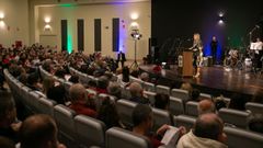 La diputada provincial M�nica Rodr�guez particip� en la inauguraci�n del auditorio.