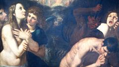 El �Juicio Final�, de Giovanni Bernardino Azzolino, guardado en la pinacoteca del Colegio del Cardenal, es una de las obras que se exhibir�n en Santiago