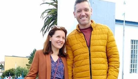 Guadalupe V�zquez e C�sar Bugallo