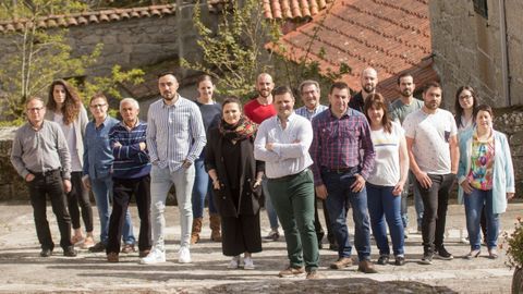 Imagen de la candidatura del PSOE en Monterroso