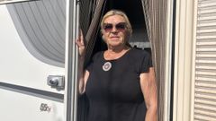 Pepi Estévez vive en una autocaravana desde 2015 junto a su marido después de jubilarse. 