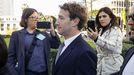 Mark Zuckerberg llegando a los juzgados de Los �ngeles el mi�rcoles