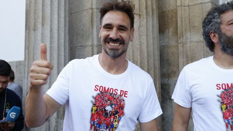 Borja Fern�ndez, entrenador de la UD Ourense.