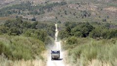 Imagen de uno de los caminos naturales de A Xironda, en Cualedro
