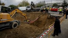 La resaca de la gigantesca riada en A Coru�a