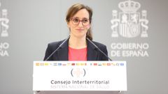 La ministra de Sanidad, M�nica Garc�a.