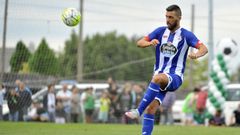 Haris Medunjanin, durante su etapa en el Deportivo.