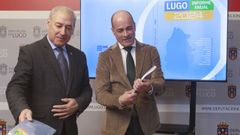 Jos Tom y Jaime Lpez presentaron el informe de Lugo en Cifras