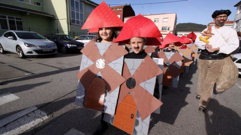 Fiestas de carnavales en los colegios de Barbanza