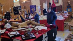 La exposici�n puede visitarse en la iglesia de Santa Rita en O Barco.
