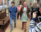 Su�rez y Sestayo en el primer d�a de gobierno conjunto. 