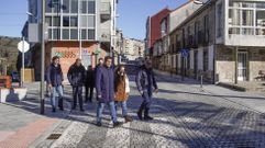 Gabriel Al�n, Sandra Quintas y Jos� Manuel Baltar, visitaron las obras